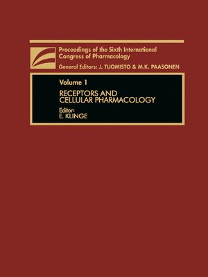 cover image of Receptors and Cellular Pharmacology